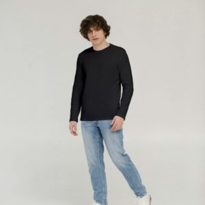 Full Sleeve T-Shirt Men - Black